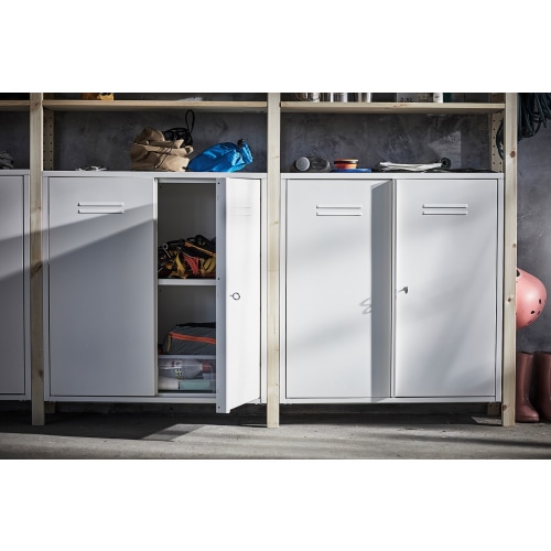 IKEA IVAR Cabinet with doors 80x83cm White Dining Urban Sales